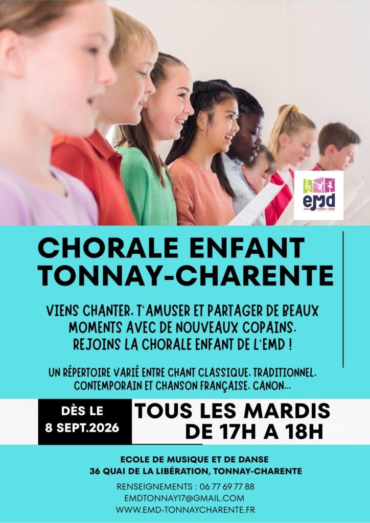 enfants qui chante ensemble, chorale